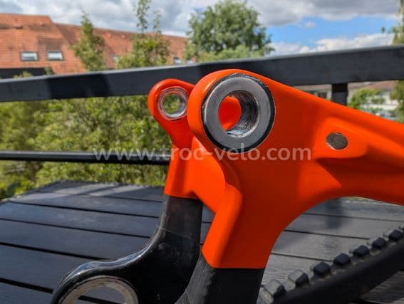 Triangle arrière Saracen Myst 2017 - 2