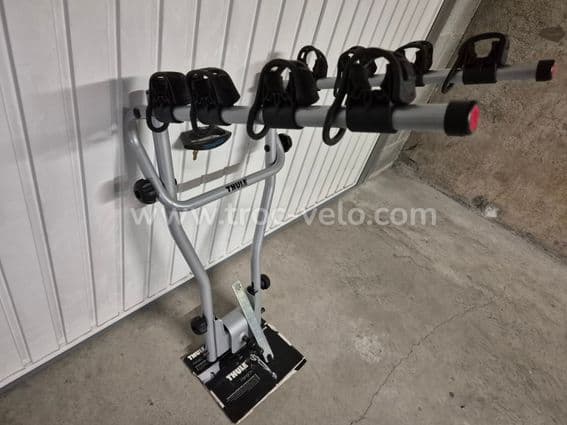 Porte-vélos pour 4 velos sur boule d'attelage - 1