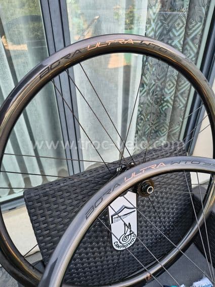 Campagnolo Bora Ultra WTO 33 shim+xdr+campa état neuf - 1