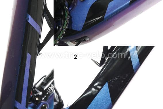 Produit Reconditionné - VTT Tout-Suspendu Kaiser K-One FS Sram XX1 Eagle AXS 12V Bleu/Violet 2021 - 4