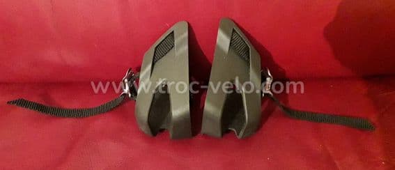 Paire de cale-pieds noir Btwin IU neuf - 1