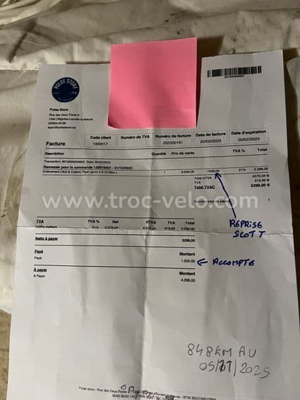 Flyer uproc x 6.10 bleu l - 3