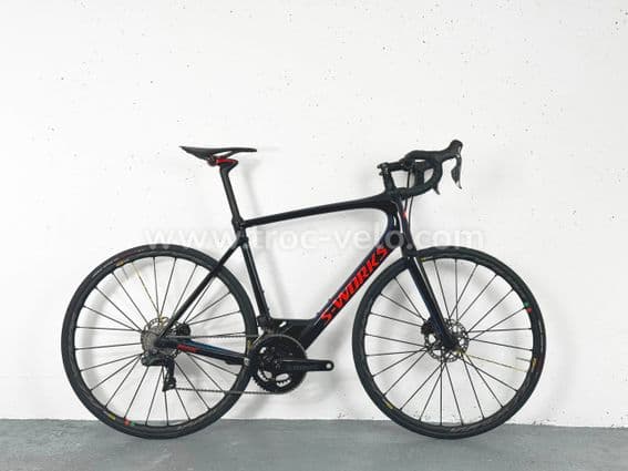 Specialized S-Works Roubaix McLaren Shimano Dura-Ace Di2 Taille 58 / Roues Mavic Ksyrium Pro UST - 1