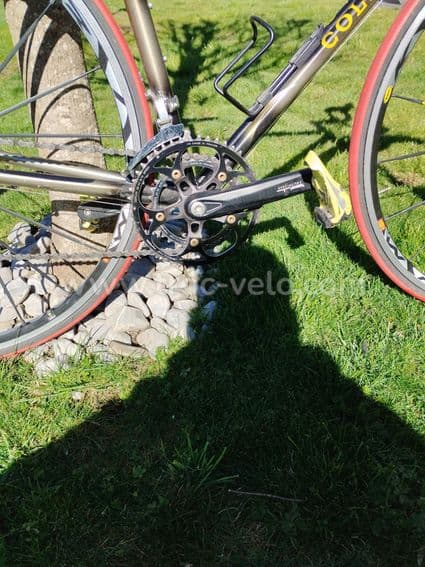 Rare vélo COLNAGO Titanio, bitubo (double tube diagonal) - 5