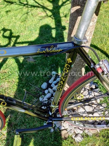 Rare vélo COLNAGO Titanio, bitubo (double tube diagonal) - 11