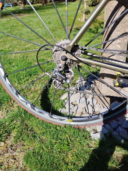 Rare vélo COLNAGO Titanio, bitubo (double tube diagonal) - 12