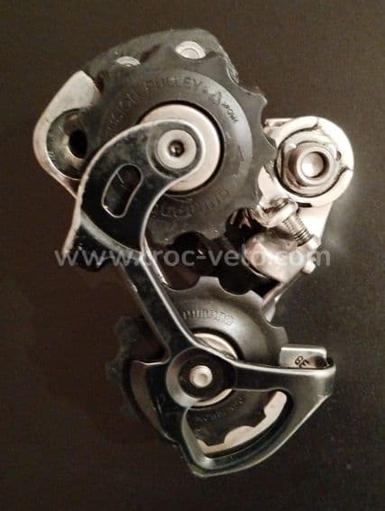 Dérailleur Shimano Dura-ace 7800 arrière 10 vitesses en Tbé - 2