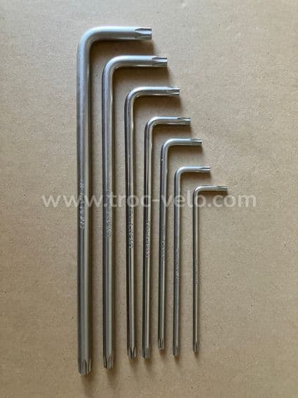 Set de clés Torx Pedro's - 3