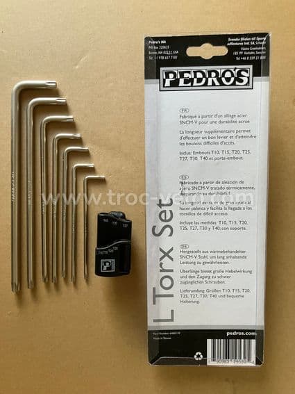 Set de clés Torx Pedro's - 5