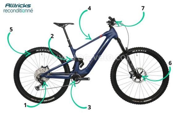 VTT Electrique Tout Suspendu Lapierre eZesty am 9.4 Shimano XT 12V T.L 176/186cm - Produit Reconditionné - 3
