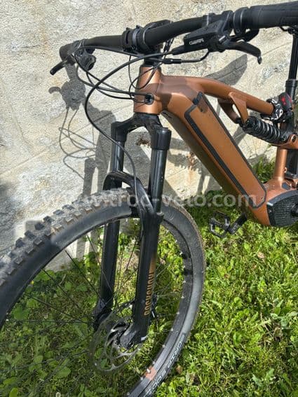 Vélo VTT électrique tout suspendu 29" - E-EXPL 700 S Cuivre - 2