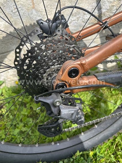 Vélo VTT électrique tout suspendu 29" - E-EXPL 700 S Cuivre - 5