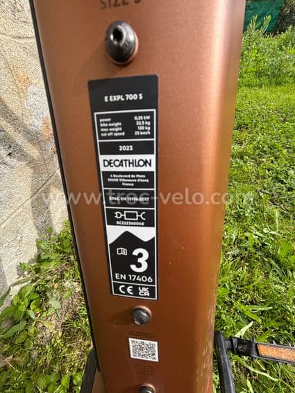 Vélo VTT électrique tout suspendu 29" - E-EXPL 700 S Cuivre - 6