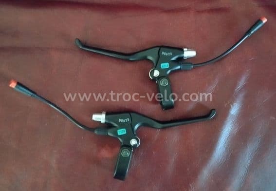 Leviers de freins électrique vélo / trottinette / scooter en tbé - 2
