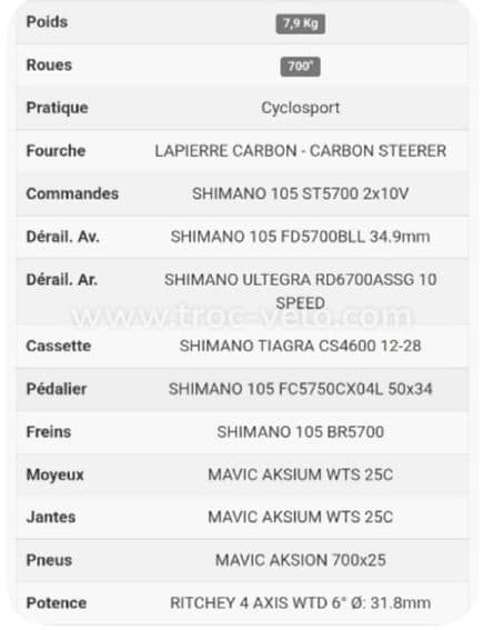 Vélo de route - 15