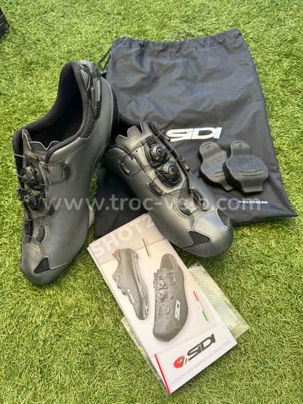 Chaussures Sidi Shot 2s - Gris/Noir - Taille 44 - 1