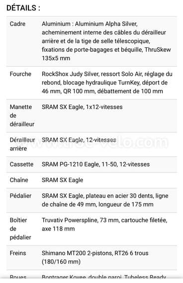 VTT trek Marlin 7 - 9