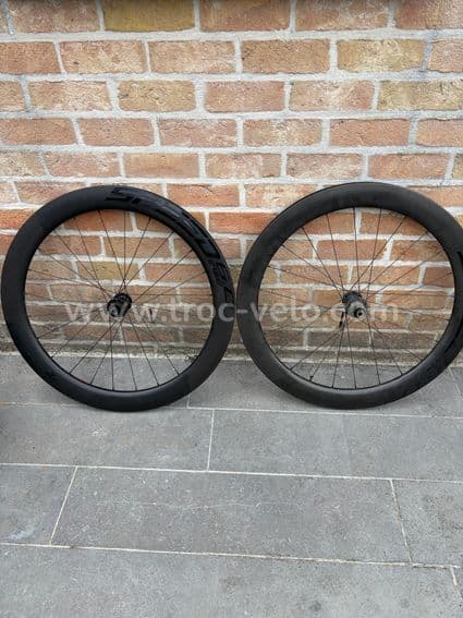 Paire de roues carbone Veltec 60 mm Disc – Excellent état – 800 € - 3