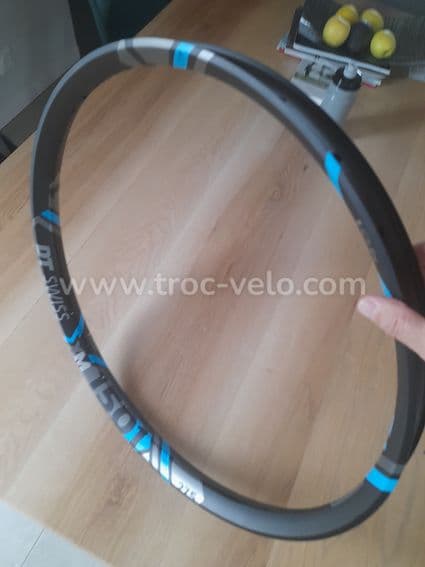 Jante DT XM 1501, 27.5", 28 trous, 40mm, neuve - 2