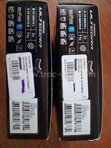 Leviers shimano ultegra r8020 di2 hydraulique - 5