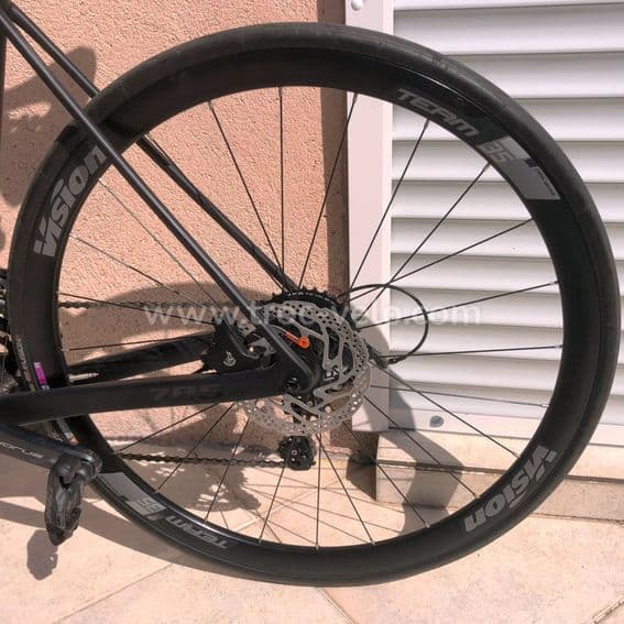 Vélo route carbone look huez 785 D RD, disques, campagnolo chorus 24 v - 4