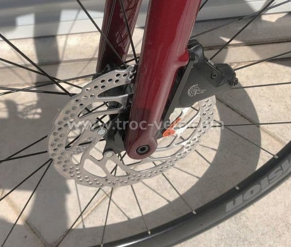 Vélo route carbone look huez 785 D RD, disques, campagnolo chorus 24 v - 8