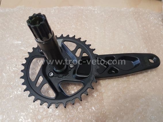 Pédalier SRAM Truvativ Stylo Eagle GXP 6K 34 dents 11 ou 12 vitesses. - 10