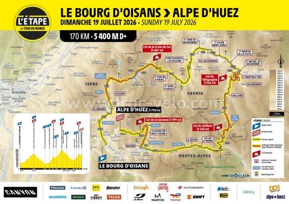 Dossard Etape du Tour 2026 - 2