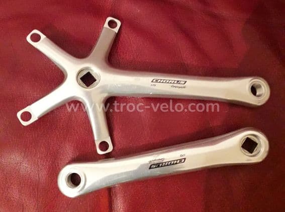 Pédalier Campagnolo Chorus 170mm 9/10v en Tbé - 1
